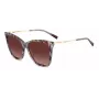 MISSONI Occhiali da sole donna Butterfly MIS0106SX193X - Montatura in acetato marrone fantasia, lenti sfumate marroni, protezione UV400