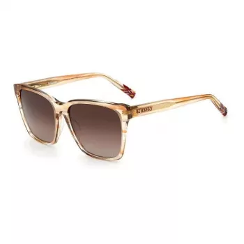 MISSONI Occhiali da sole donna Mis0008sHR3HA havana marrone sfumato quadrati acetato 56 mm