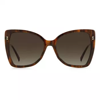 MISSONI occhiali da sole donna MIS0083S086 - montatura Butterfly in acetato, lenti sfumate marroni, 58 mm