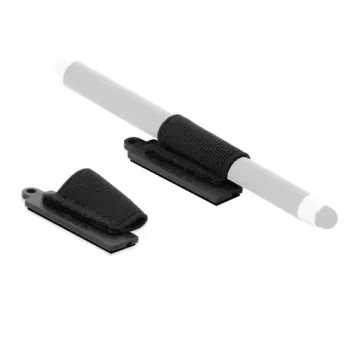 MOBILIS confezione da 10 supporti universali adesivi per stylus - nero