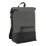 MOBILIS zaino rolltop Two-Tone 14-16 grigio/nero 25L