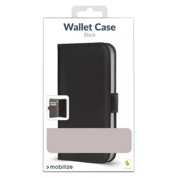 Mobilize Classic Gelly Wallet Book Case per Xiaomi Redmi Note 15 5G, nero