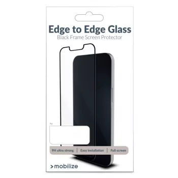 Mobilize Edge-To-Edge Glass protezione schermo per Xiaomi Redmi Note 14 Pro 4G/Note 14 Pro 5G/Note 14 Pro+ 5G Edge Glue