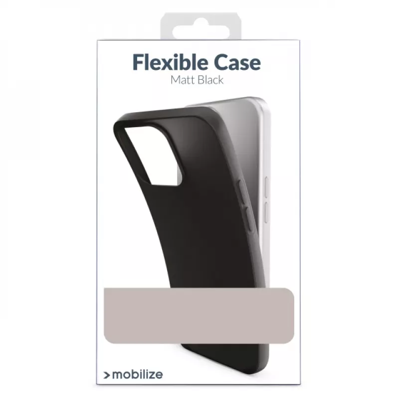Mobilize Rubber Gelly Case Xiaomi Redmi Note 15 Pro+ 5G nero opaco