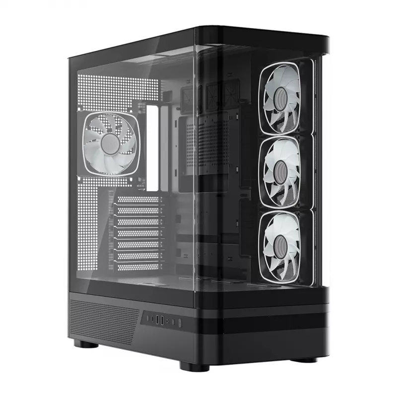 MODECOM Volcano AQ100 ARGB Case PC Midi-Tower - Nero