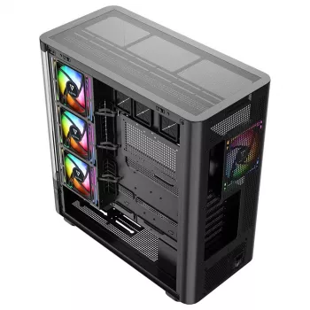 MODECOM Volcano AQ100 ARGB Case PC Midi-Tower - Nero
