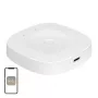 MOES ZHUB-C Gateway hub smart ZigBee 3.0 Ethernet/Wi-Fi per dispositivi Tuya, compatibile con Alexa e Google Home