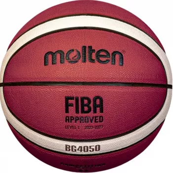 Molten FIBA Approved Pallone da basket B5G4050 taglia 5 marrone