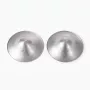 Momcozy NS005 999 coppette per capezzoli in argento fino 45mm - confezione da 2