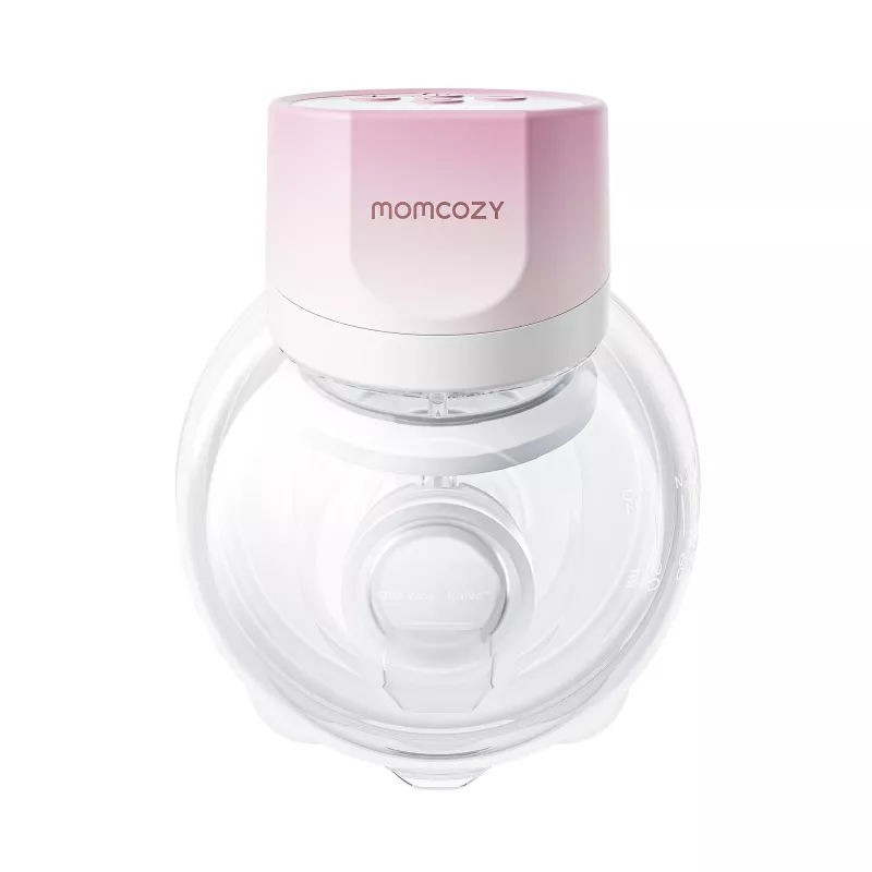 MOMCOZY S12 Pro Tiralatte portatile Quick, singolo, wireless, rosa