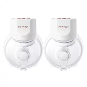 MOMCOZY S12 PRO+ Tiralatte indossabile bianco confezione doppia