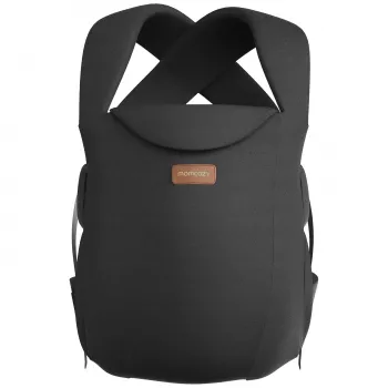MOMCOZY Weesnug marsupio neonato cotone nero