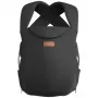 MOMCOZY Weesnug marsupio neonato cotone nero