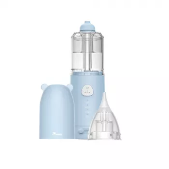 Momini Irrigatore e aspiratore nasale automatico 2-in-1 NanoFlush