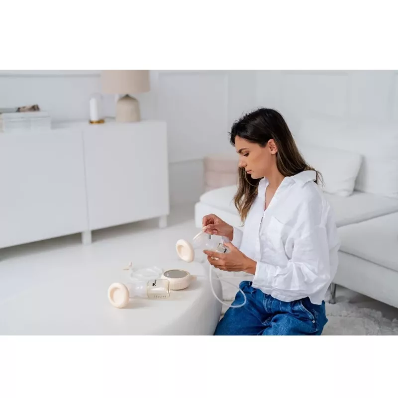 Momini Tiralatte elettronico wireless doppio MilkySilky