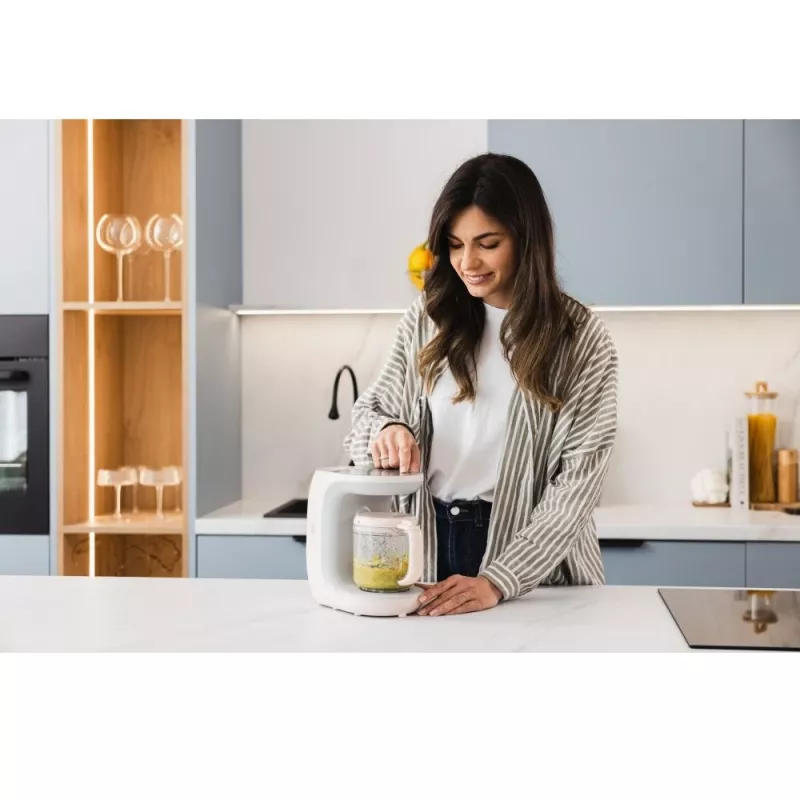 Momini frullatore multiuso a vapore per bambini 6in1 NutriBlend