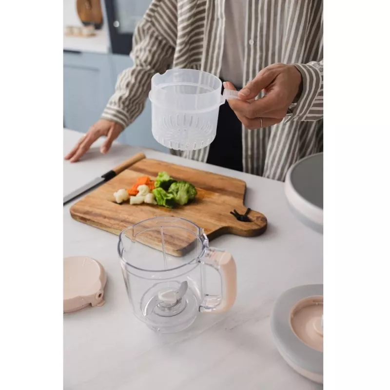 Momini frullatore multiuso a vapore per bambini 6in1 NutriBlend