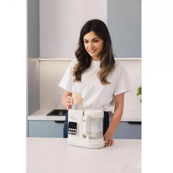 Momini frullatore multiuso a vapore con funzione scaldabiberon 7in1 MiniChef
