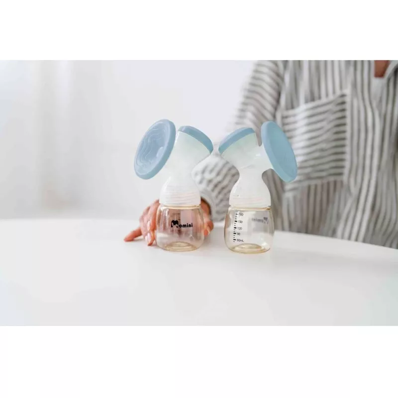 Momini TwinPump Tiralatte elettronico wireless doppio