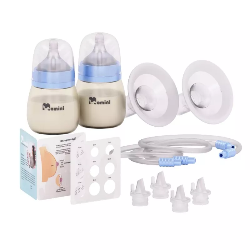 Momini TwinPump Tiralatte elettronico wireless doppio