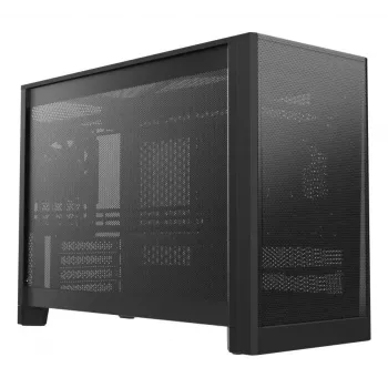 Case per PC mini-tower Montech TEN (B), vetro temperato, nero, Micro-ATX/Mini-ITX