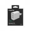 Mophie ROC GaN 45W Caricatore da parete dual USB-C - bianco