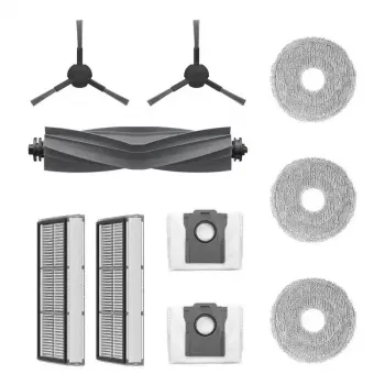 MOVA E30 Ultra Set accessori – Set completo di ricambi con spazzola principale, spazzole laterali, filtri HEPA, panni per la pulizia e strumento di pulizia