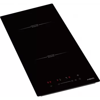 MPM MPM-30-IM-18 Piano cottura a induzione da incasso 29 cm nero 2 zone comando touch