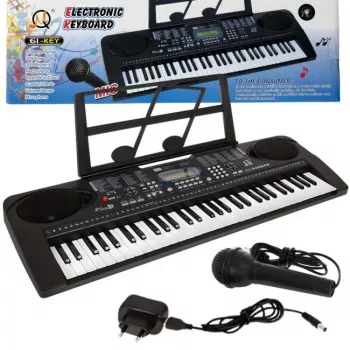 MQ 6159 UFB Tastiera didattica per bambini 61 tasti con microfono