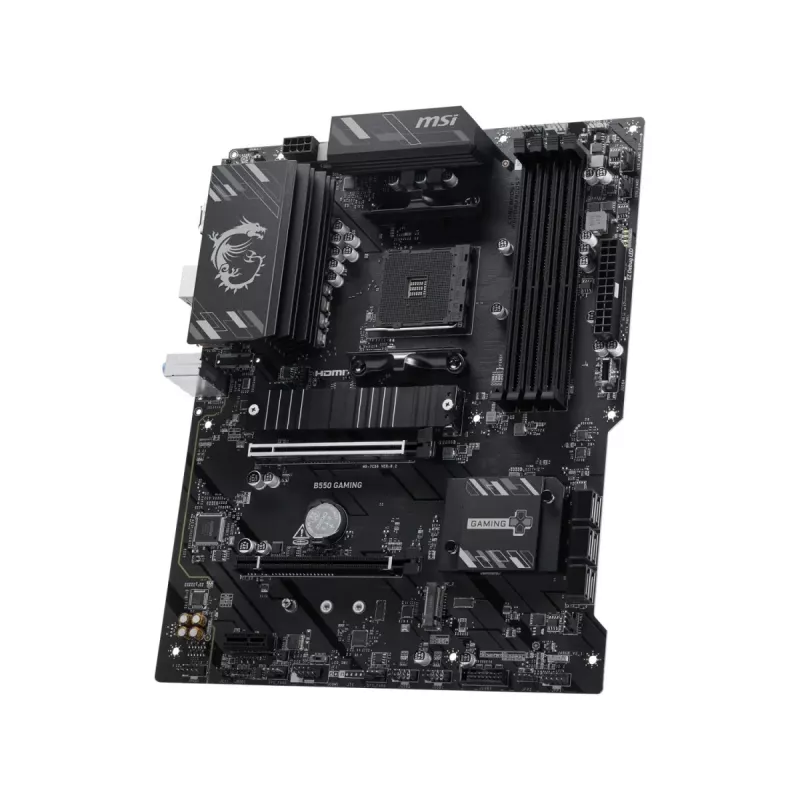 MSI B550 GAMING scheda madre - chipset AMD B550, socket AM4, ATX, DDR4, HDMI/DP
