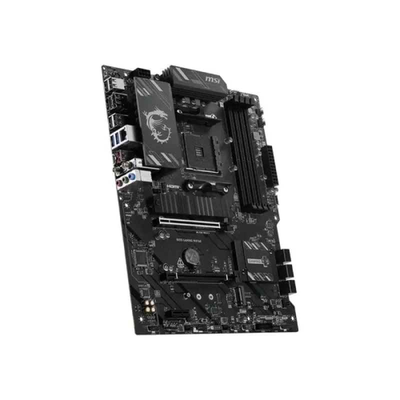 Scheda madre MSI B550 GAMING WIFI6E – AMD B550, Socket AM4, ATX, DDR4, Wi-Fi 6E, Bluetooth, Gigabit LAN, PCIe 4.0
