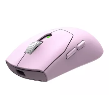 MSI FORGE GM340 W Mouse gaming leggero con sensore PixArt PAW-3311, fino a 12.000 DPI, Tri-Mode Wireless (2,4 GHz/Bluetooth/USB-C), viola