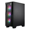 Case gaming mid-tower ATX MSI MAG FORGE 130A Airflow - nero, vetro temperato, 4 ventole ARGB