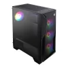 Case gaming mid-tower ATX MSI MAG FORGE 130A Airflow - nero, vetro temperato, 4 ventole ARGB