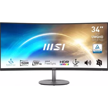 MSI MP341CQ monitor curvo 34