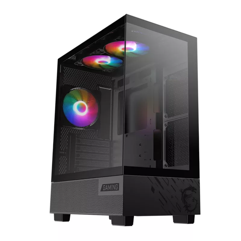 MSI PAG PANO M110A Case gaming Micro-ATX – nero