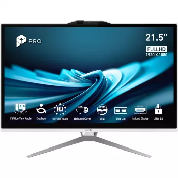 MSI Pro AP222T 14MA-605EU Intel Core i3-14100 All-in-One PC 21,5