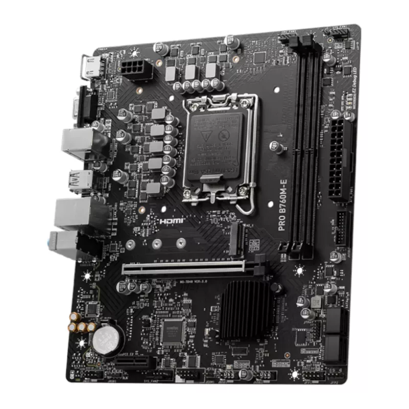 MSI PRO B760M-E DDR5 LGA1700 scheda madre Micro-ATX