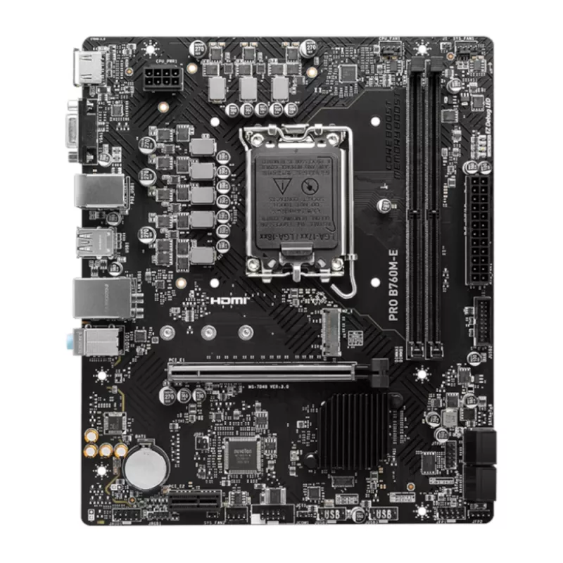 MSI PRO B760M-E DDR5 LGA1700 scheda madre Micro-ATX