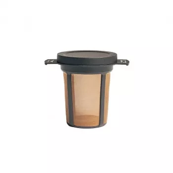MSR 321003 Filtro per caffè riutilizzabile, rete in acciaio inox, nero/marrone, 1 pz.