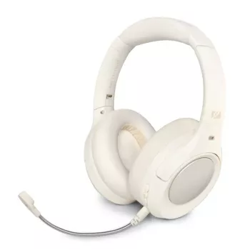 Muse M-295 ANCW cuffie wireless over-ear con cancellazione attiva del rumore, bianco