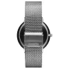 MVMT orologio da uomo automatico 28000089-D 42mm cassa in acciaio inossidabile cinturino in pelle nero