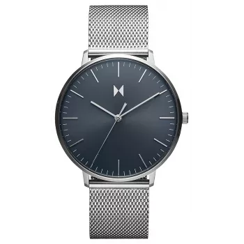MVMT orologio da uomo automatico 28000089-D 42mm cassa in acciaio inossidabile cinturino in pelle nero