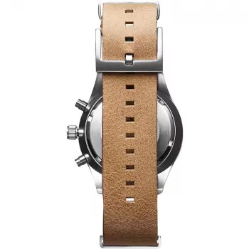 MVMT orologio da donna D-MV01-WT (42mm) – quadrante bianco, cinturino in pelle bianco
