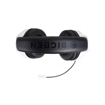 NACON PS4 Gaming Headset V3 bianco - cuffie over-ear con filo e microfono per PlayStation 4, PC, dispositivi mobili