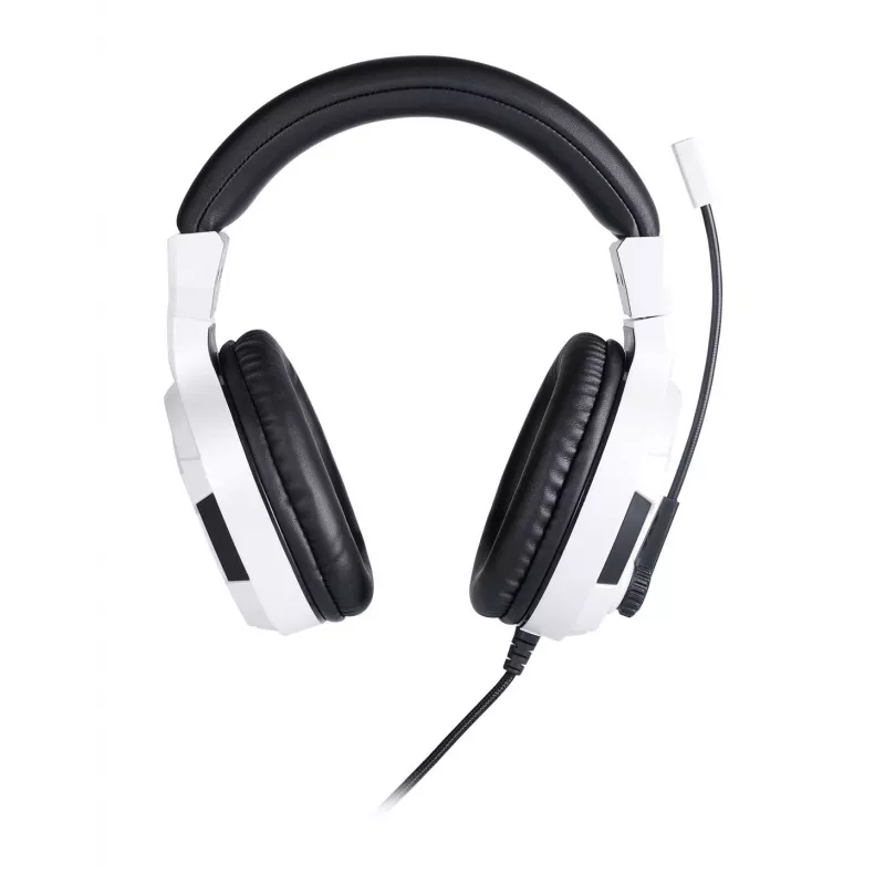 NACON PS4 Gaming Headset V3 bianco - cuffie over-ear con filo e microfono per PlayStation 4, PC, dispositivi mobili