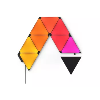 Nanoleaf Shapes Triangoli neri Starter Kit (9 pannelli) 42W WiFi