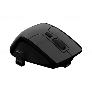 Natec Jaguar Pro mouse da gaming wireless, 2,4 GHz + Bluetooth, 4000 DPI, nero