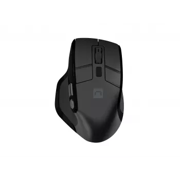 Natec Jaguar Pro mouse da gaming wireless, 2,4 GHz + Bluetooth, 4000 DPI, nero