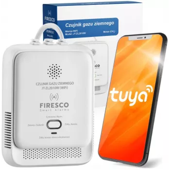 Rilevatore di gas Firesco JT-ZL2010W WiFi Tuya Smart Life